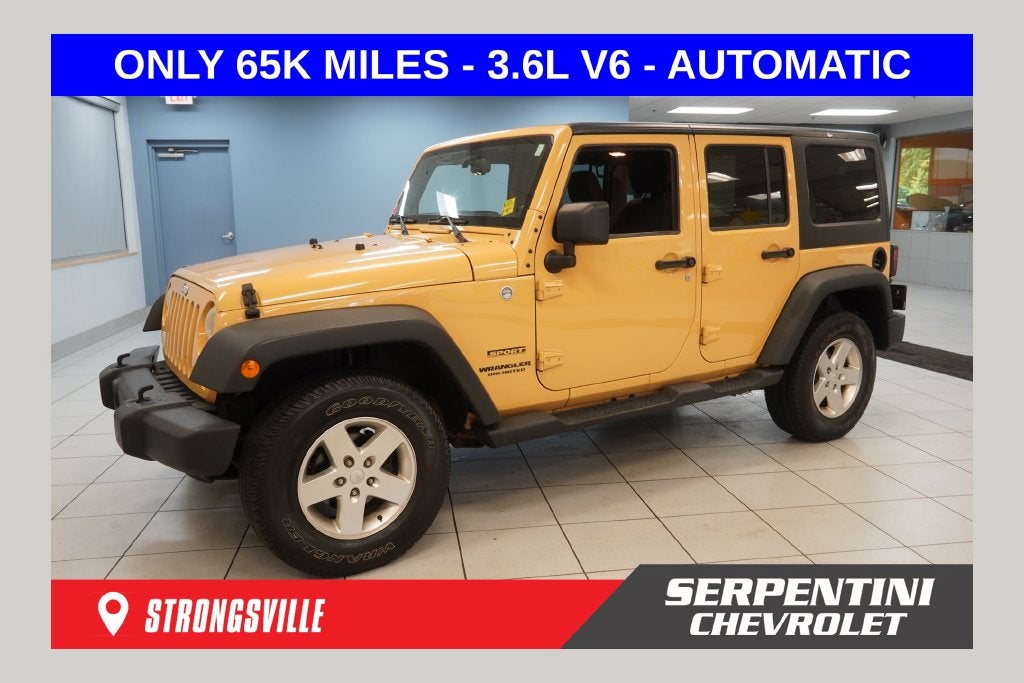 2014 Jeep Wrangler Unlimited Sport 4WD