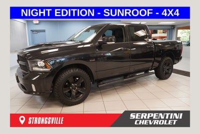 2017 RAM 1500 Night CREW CAB 4X4