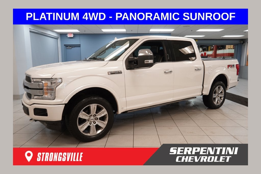 2018 Ford F-150 Platinum CREW CAB 4X4