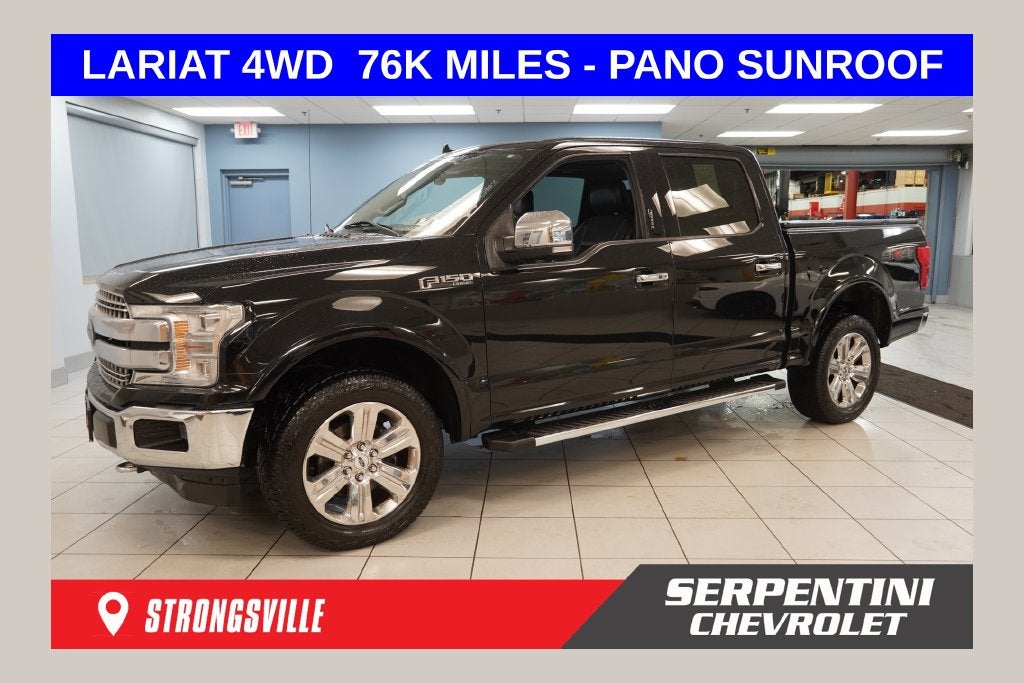 2018 Ford F-150 Lariat CREW CAB 4X4