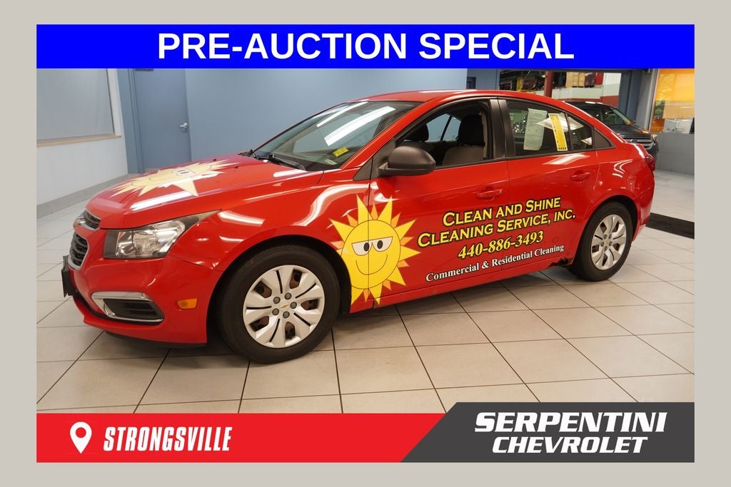 2015 Chevrolet Cruze LS (PRE - AUCTION SPECIAL )