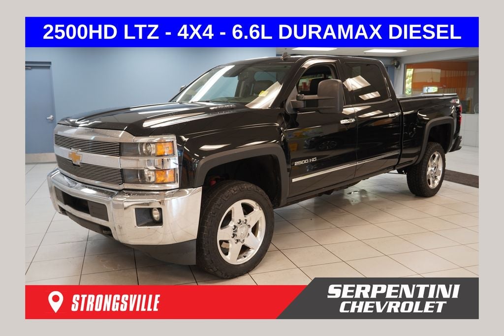 2015 Chevrolet Silverado 2500HD LTZ CREW CAB 4X4