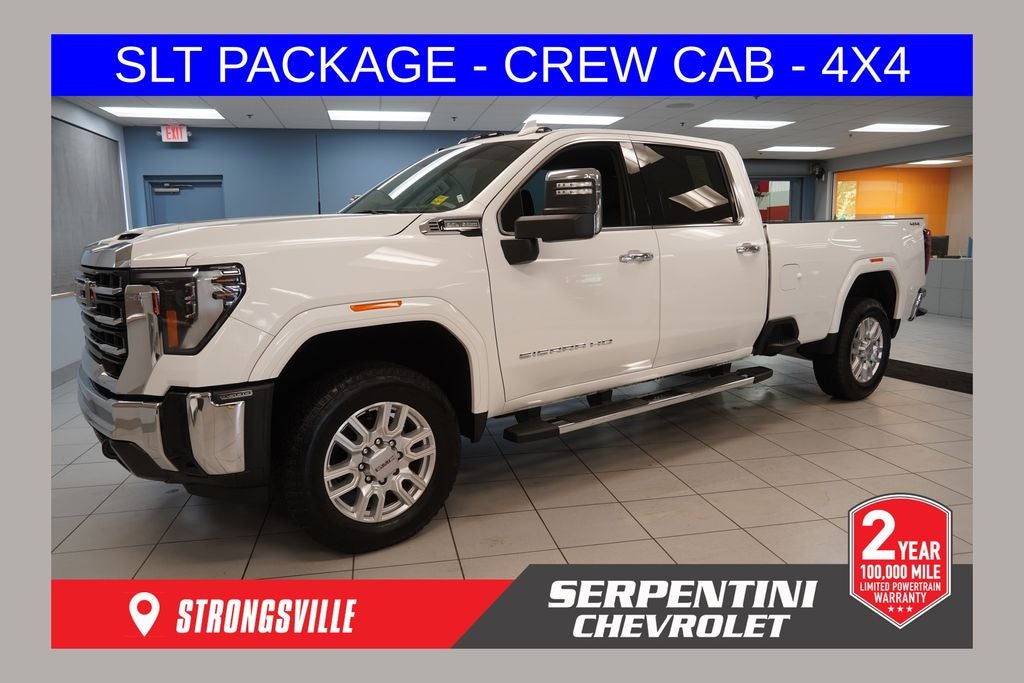 2024 GMC Sierra 3500HD SLT CREW CAB 4X4