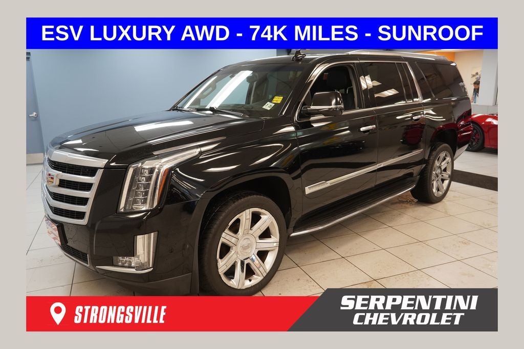 2018 Cadillac Escalade ESV Luxury 4WD