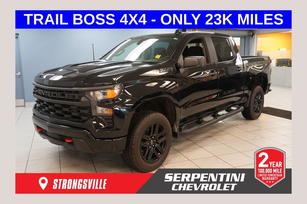 2023 Chevrolet Silverado 1500 Custom Trail Boss CREW CAB 4X4