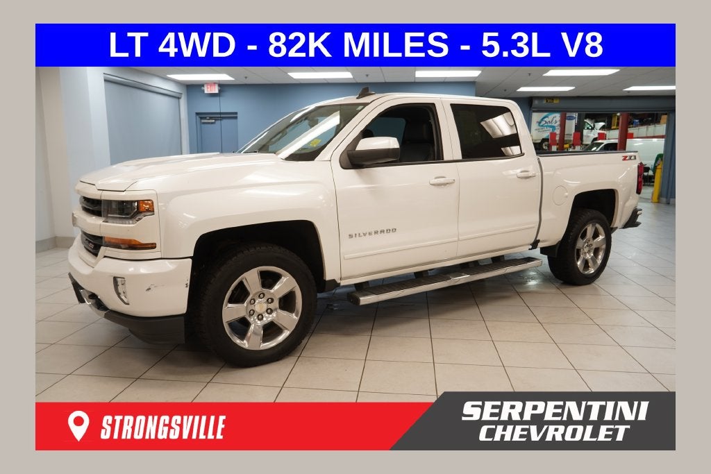 2018 Chevrolet Silverado 1500 LT LT2 CREW CAB 4WD
