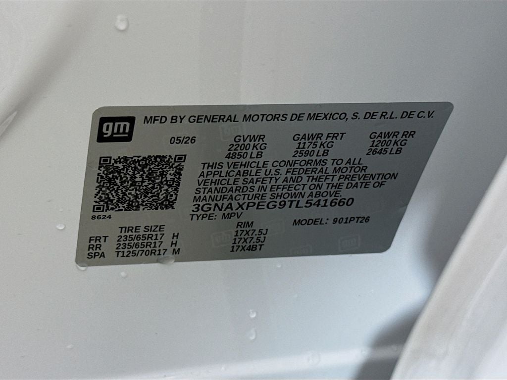 2026 Chevrolet Equinox LT