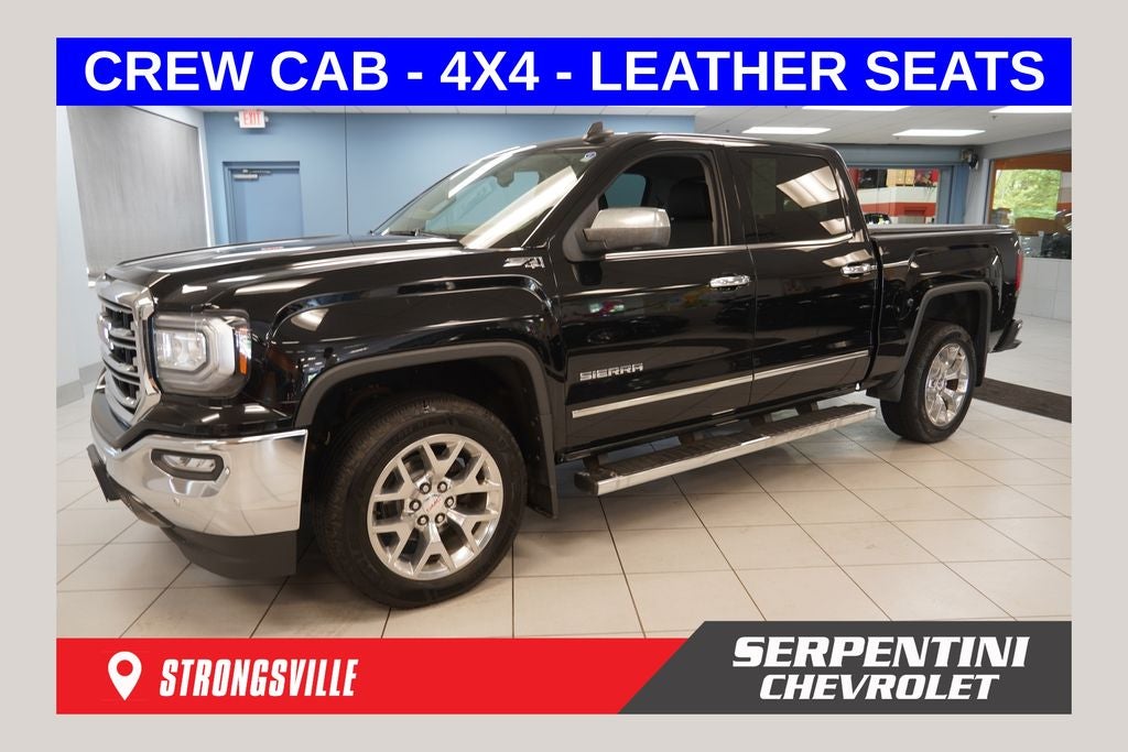 2018 GMC Sierra 1500 SLT CREW CAB 4X4