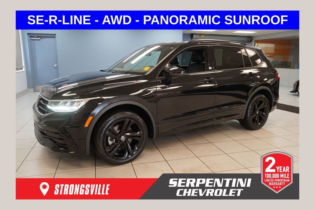 2023 Volkswagen Tiguan 2.0T SE R-Line Black