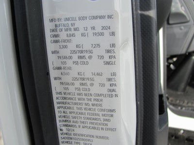2025 Chevrolet 5500 XG LCF Gas WORK TRUCK