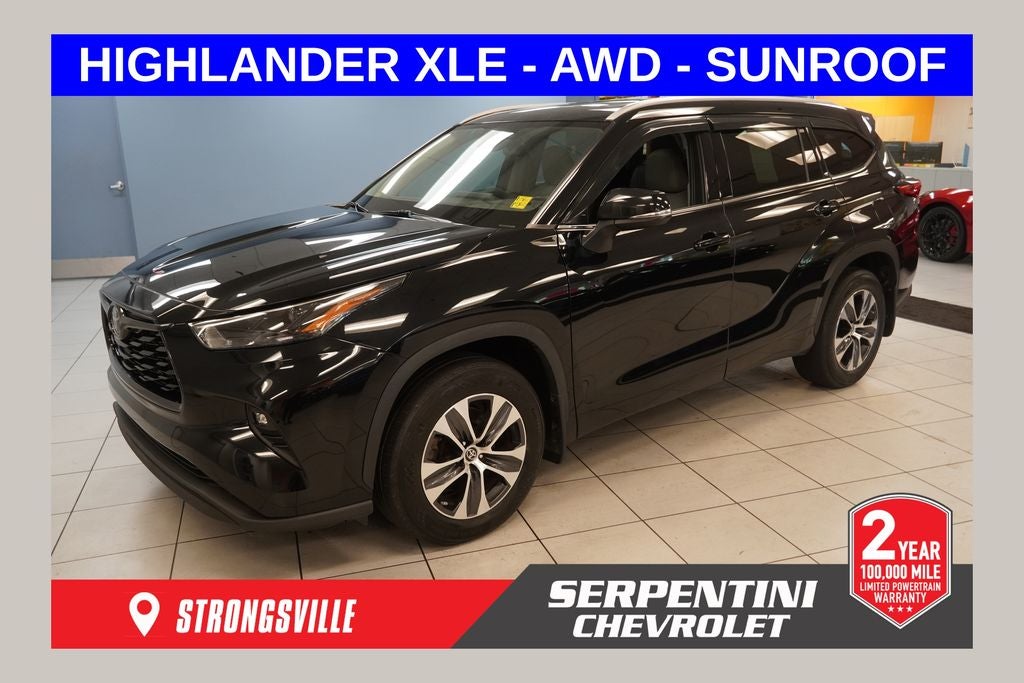 2022 Toyota Highlander XLE (AWD)