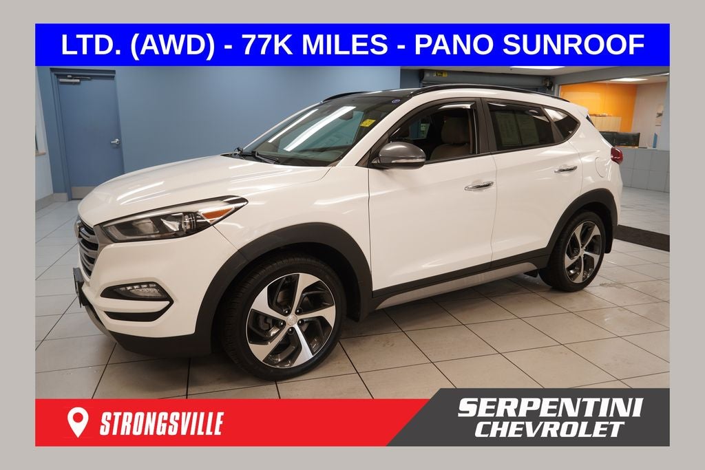 2018 Hyundai Tucson Limited AWD / SUNROOF