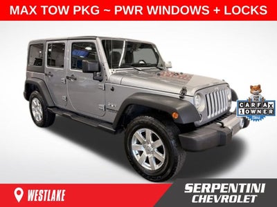 2017 Jeep Wrangler Unlimited Sahara STICK SHIFT 1-OWNER