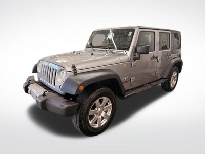 2017 Jeep Wrangler Unlimited Sahara STICK SHIFT 1-OWNER
