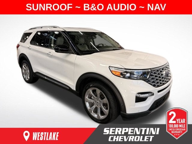 2020 Ford Explorer Platinum w/ Blind Spot Alert