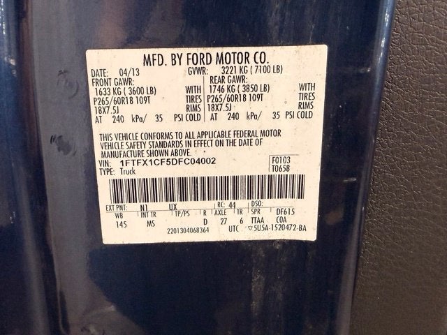 2013 Ford F-150 XLT 5.0L V8 w/ Tow Pkg