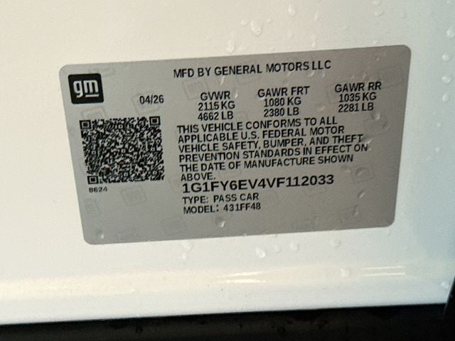 2027 Chevrolet Bolt EV LT