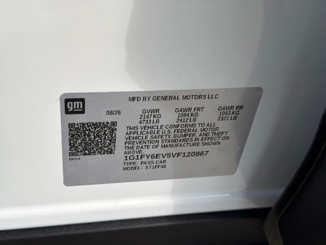 2027 Chevrolet Bolt EV LT