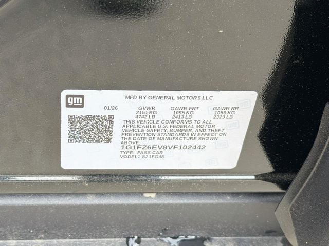 2027 Chevrolet Bolt EV RS