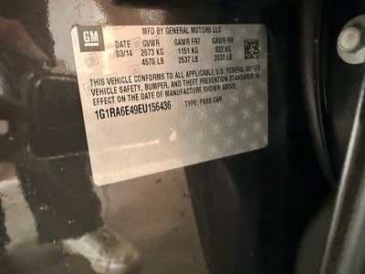 2014 Chevrolet Volt Base