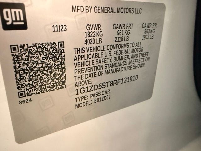 2024 Chevrolet Malibu LT 1LT