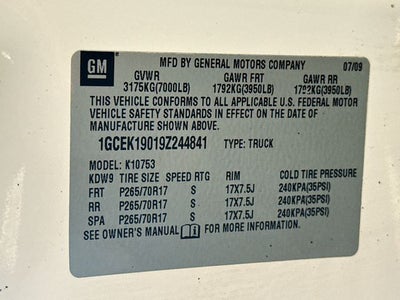 2009 Chevrolet Silverado 1500 Work Truck
