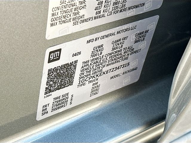 2026 Chevrolet Silverado 1500 LT