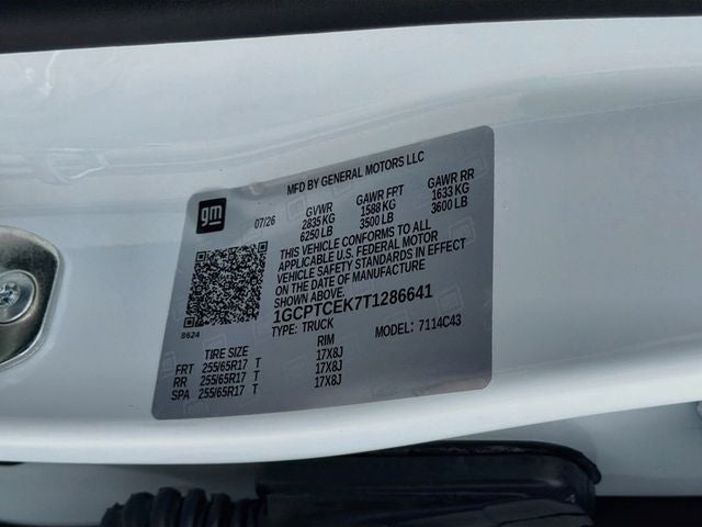 2026 Chevrolet Colorado LT