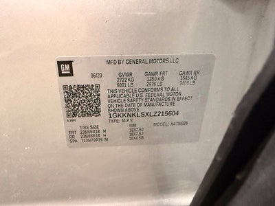 2020 GMC Acadia SLE 3.6L V6 w/ Heated Seats