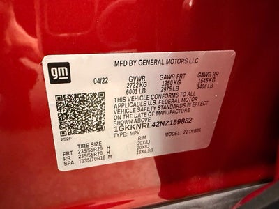 2022 GMC Acadia SLE AWD w/ Tow Pkg