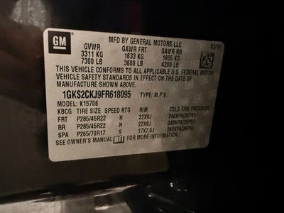 2015 GMC Yukon Denali w/ Head Up Display