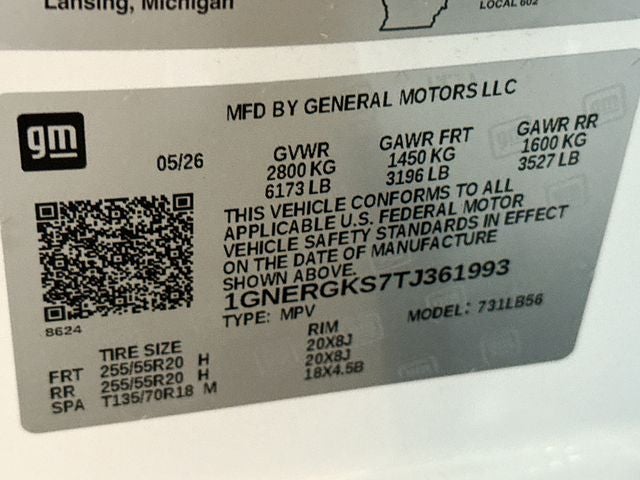 2026 Chevrolet Traverse LT 1LT