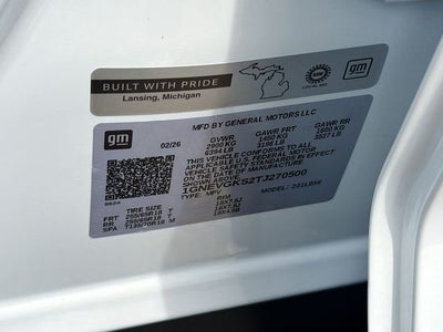 2026 Chevrolet Traverse LT 2LT