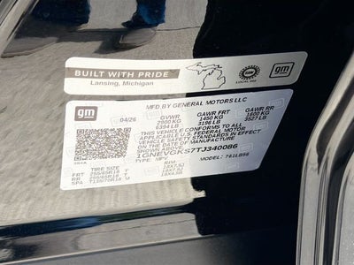 2026 Chevrolet Traverse LT 2LT