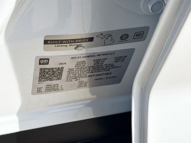 2026 Chevrolet Traverse LT 2LT