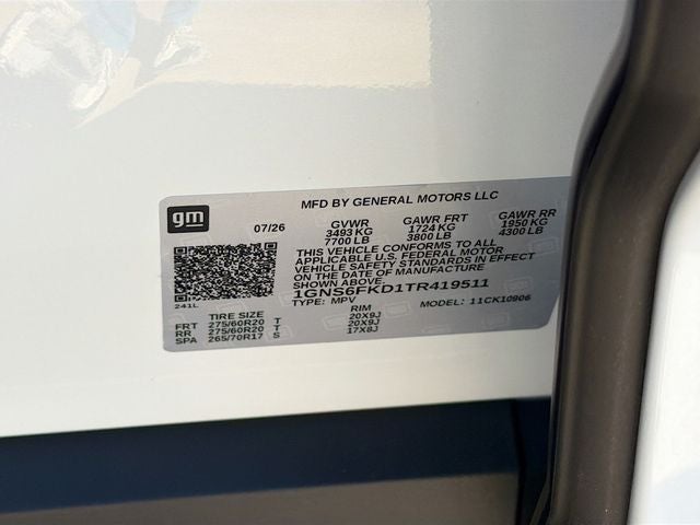 2026 Chevrolet Suburban Premier
