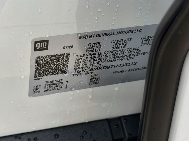 2026 Chevrolet Tahoe LS
