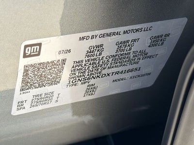 2026 Chevrolet Tahoe LT