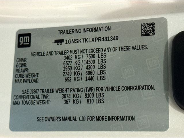 2023 Chevrolet Tahoe High Country
