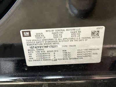 2017 GMC Sierra 3500HD Denali DUALLY DIESEL