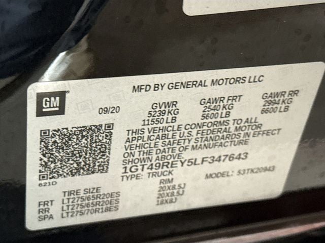 2020 GMC Sierra 2500HD Denali