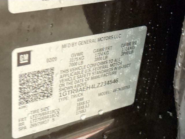 2020 GMC Sierra 1500 Base