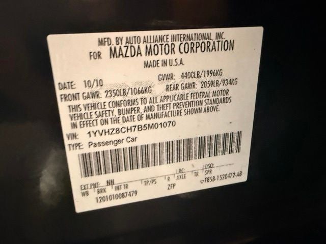 2011 Mazda Mazda6 i Grand Touring