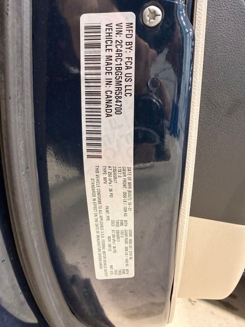 2021 Chrysler Pacifica Touring L