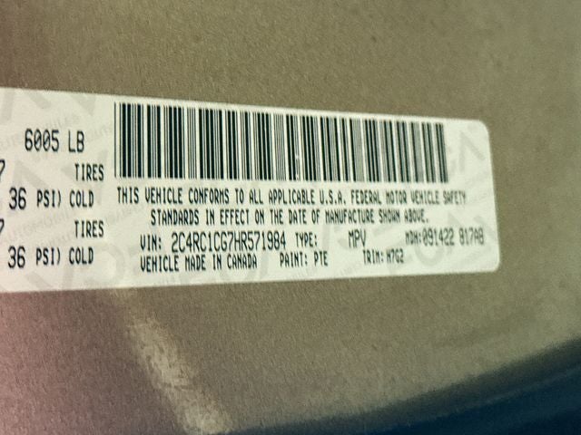 2017 Chrysler Pacifica LX