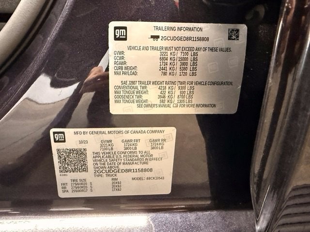 2024 Chevrolet Silverado 1500 LTZ 5.3L V8 w/ BLIND ZONE ALERT