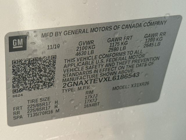 2020 Chevrolet Equinox LT
