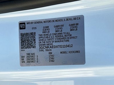 2026 Chevrolet Silverado 1500 WT