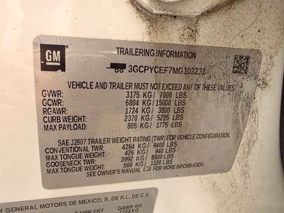 2021 Chevrolet Silverado 1500 Custom Trail Boss V8 w/ REMOTE START
