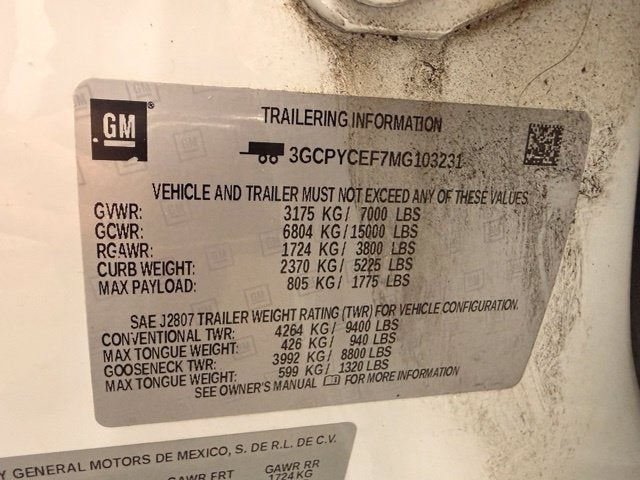2021 Chevrolet Silverado 1500 Custom Trail Boss V8 w/ REMOTE START